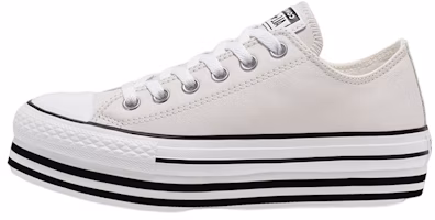 (Women) Converse Chuck Taylor All Star Platform Low Top Creamy Sponge Cake Sole 565829C (Women) Converse Chuck Taylor All Star Platform Low Top Creamy Sponge Cake Sole 565829C