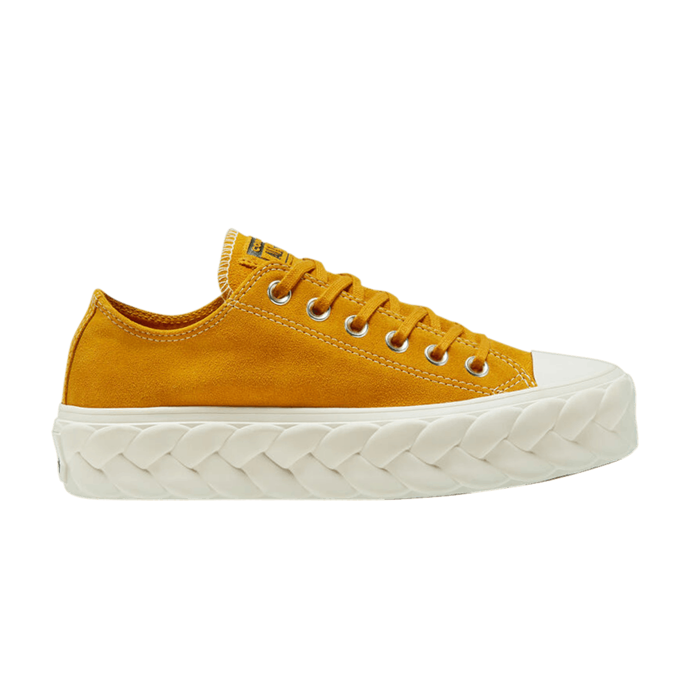 (Women) Converse Chuck Taylor All Star Platform Low 'Runway Cable - Saffron Yellow' 568684C