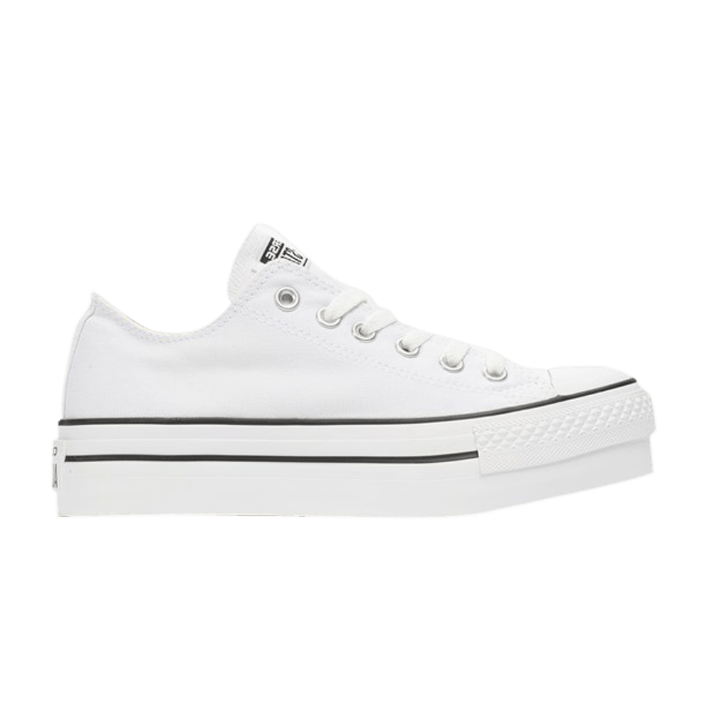(Women) Converse Chuck Taylor All Star Platform Low 'White' 540265F
