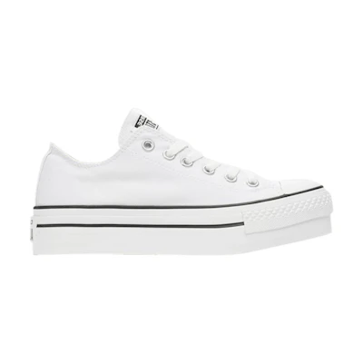 (W) Converse Chuck Taylor All Star Platform Low 'White'