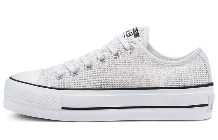 Buy (W) Converse Chuck Taylor All Star Plataforma Baja 'Blanco Jaspeado' 570792C