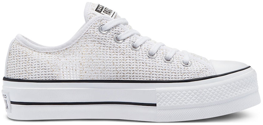 (W) Converse Chuck Taylor All Star Platform Rendah 'Putih Berbintik' 570792C Order (W) Converse Chuck Taylor All Star Platform Rendah 'Putih Berbintik' 570792C