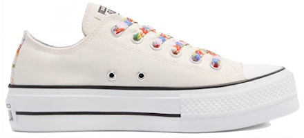 (W) Converse Chuck Taylor All Star Platform Low 'Floral Print - Egret' Wanita 570920C Order (W) Converse Chuck Taylor All Star Platform Low 'Floral Print - Egret' Wanita 570920C