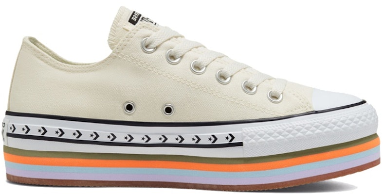 (W) Converse Chuck Taylor All Star Platform Low 'Sunblocked - Egret' Wanita 567847C Order (W) Converse Chuck Taylor All Star Platform Low 'Sunblocked - Egret' Wanita 567847C