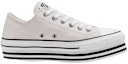 Order (W) Converse Chuck Taylor All Star Platform Low Top Krim Kek Span Tapak Tinggi 565829C