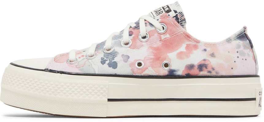 (W) Converse Chuck Taylor All Star Plataforma Baja 'Flores Lavadas' 570970C Lookbook (W) Converse Chuck Taylor All Star Plataforma Baja 'Flores Lavadas' 570970C