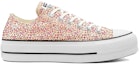 Lookbook (W) Converse Chuck Taylor All Star Platform Low 'Vintage Floral - Egret' - Bunga Klasik. 568378C