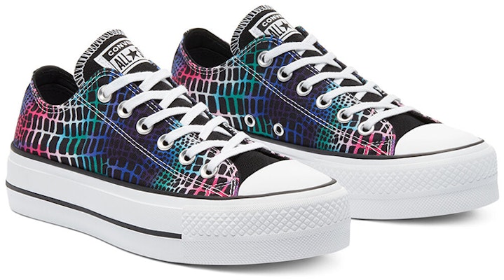 (W) 匡威Chuck Taylor All Star厚底低帮 '数码迷幻-鳄鱼鳞片' 570518C Lookbook (W) 匡威Chuck Taylor All Star厚底低帮 '数码迷幻-鳄鱼鳞片' 570518C