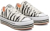 Lookbook (W) Converse Chuck Taylor All Star Platform Low 'Sunblocked - Zebra' Lelaki Wanita 567865C