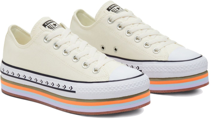 (W) Converse Chuck Taylor All Star Platform Rendah 'Sunblocked - Egret' 567847C Lookbook (W) Converse Chuck Taylor All Star Platform Rendah 'Sunblocked - Egret' 567847C