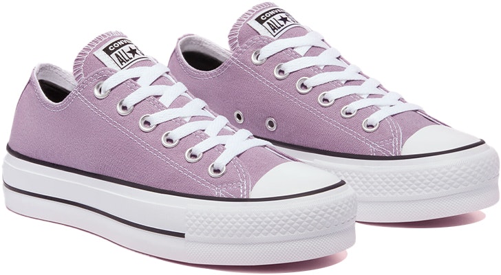 (W) Converse Chuck Taylor All Star Platform Low 'Dusty Lilac' Wanita 571000C Lookbook (W) Converse Chuck Taylor All Star Platform Low 'Dusty Lilac' Wanita 571000C