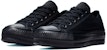 (W) Converse Chuck Taylor All Star Platform Low 'Triple Black' Hitam Penuh 562926C