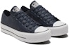 Shop (W) Converse Chuck Taylor All Star Platform Low 'Anodized Metals - Obsidian' Malaysia 570453C