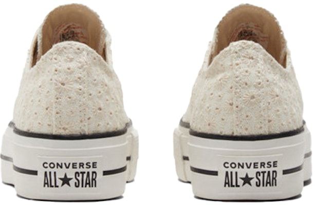 (W) Converse Chuck Taylor All Star Platform Rendah 'Broderie' 571281C Shop (W) Converse Chuck Taylor All Star Platform Rendah 'Broderie' 571281C