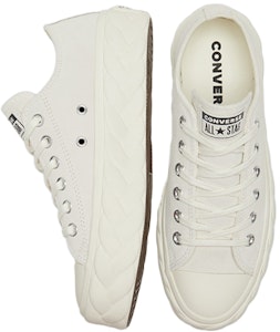 (W) Converse Chuck Taylor All Star Plataforma Baja 'Runway Cable - Egret' 568683C Shop (W) Converse Chuck Taylor All Star Plataforma Baja 'Runway Cable - Egret' 568683C
