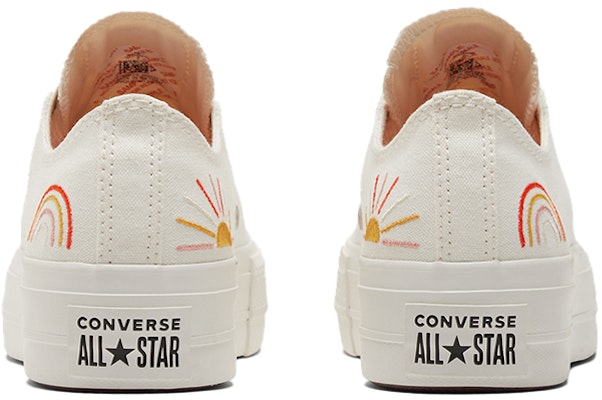 (W) 匡威Chuck Taylor All Star厚底低帮'夏日阳光与彩虹' 571924C Shop (W) 匡威Chuck Taylor All Star厚底低帮'夏日阳光与彩虹' 571924C