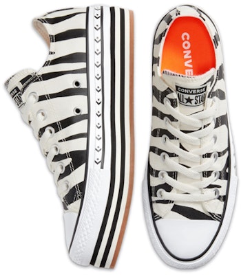 (W) Converse Chuck Taylor All Star Platform Low 'Sunblocked - Zebra' Lelaki Wanita 567865C Shop (W) Converse Chuck Taylor All Star Platform Low 'Sunblocked - Zebra' Lelaki Wanita 567865C