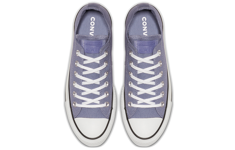 (W) Converse Chuck Taylor All Star Platform Low Top Thick Sole Blue Grey 圖 4