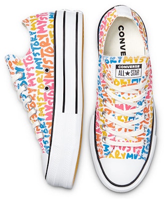 (W) 匡威Chuck Taylor All Star Platform Low 'My Story' 女鞋 570322C Purchase (W) 匡威Chuck Taylor All Star Platform Low 'My Story' 女鞋 570322C