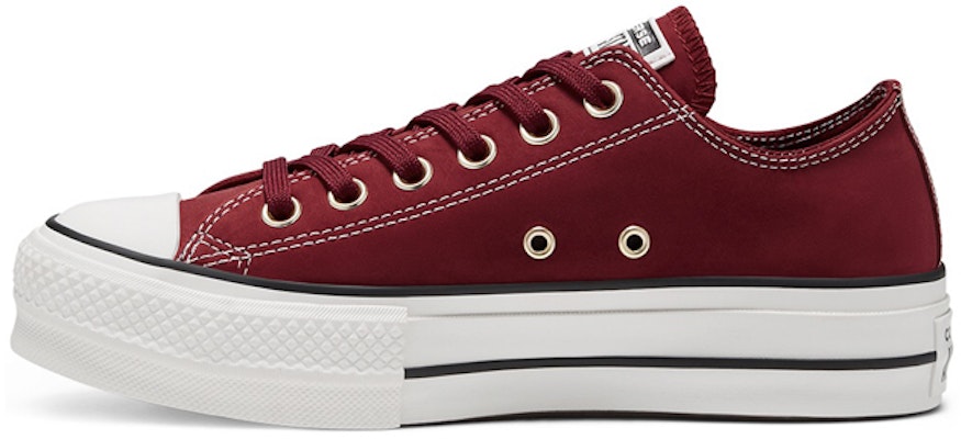 (W) Converse Chuck Taylor All Star Platform Nubuck Low Top Sol Tebal 'Merah Putih' 565855C Buy (W) Converse Chuck Taylor All Star Platform Nubuck Low Top Sol Tebal 'Merah Putih' 565855C