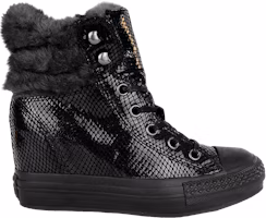 (Women) Converse Chuck Taylor All Star Platform Plus High 'Black Snakeskin' 545013C (Women) Converse Chuck Taylor All Star Platform Plus High 'Black Snakeskin' 545013C