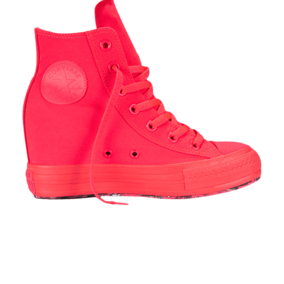 (Women) Converse Chuck Taylor All Star Platform Plus Wedge Hi 'Pink' 542431