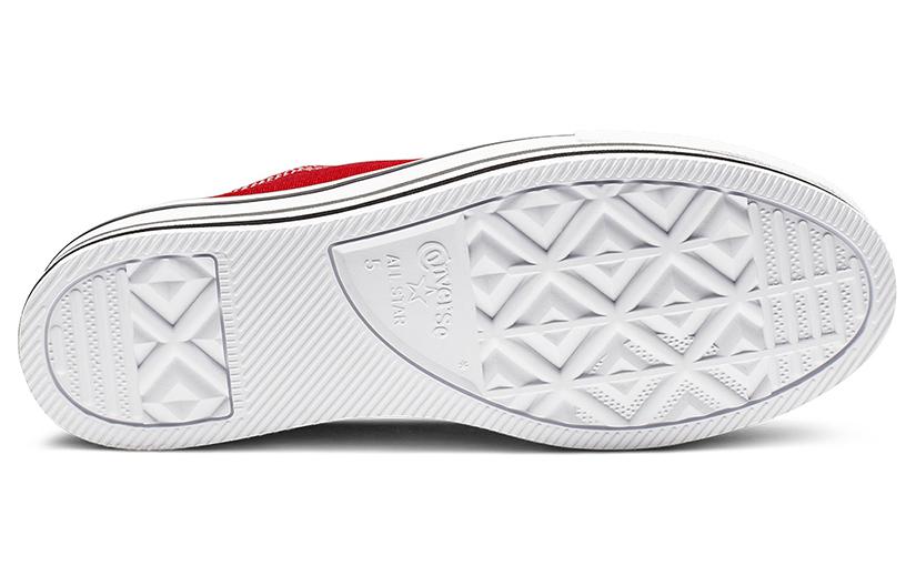 (W) Converse Chuck Taylor All Star Platform Sponge Cake Sole Red White 圖 5