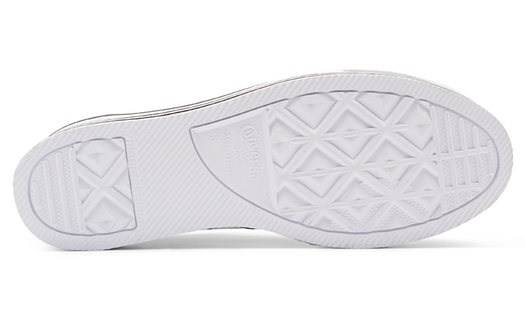 (W) Converse Chuck Taylor All Star Platform Suede High Top Suede Thick Sole White Yellow 圖 6