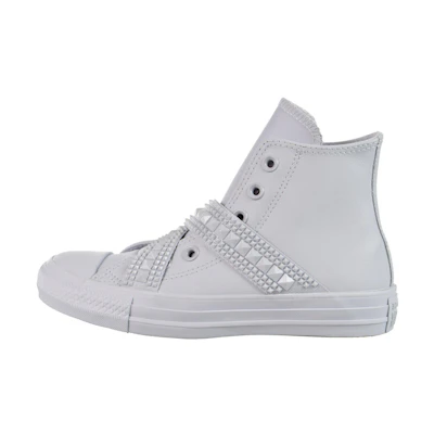 (W) Converse Chuck Taylor All Star Punk Strap High Top 'Pure Platinum'