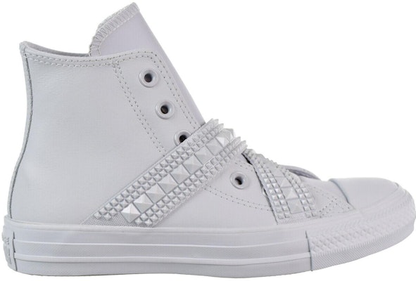 (Women) Converse Chuck Taylor All Star Punk Strap High Top 'Pure Platinum' 562431C Order (Women) Converse Chuck Taylor All Star Punk Strap High Top 'Pure Platinum' 562431C