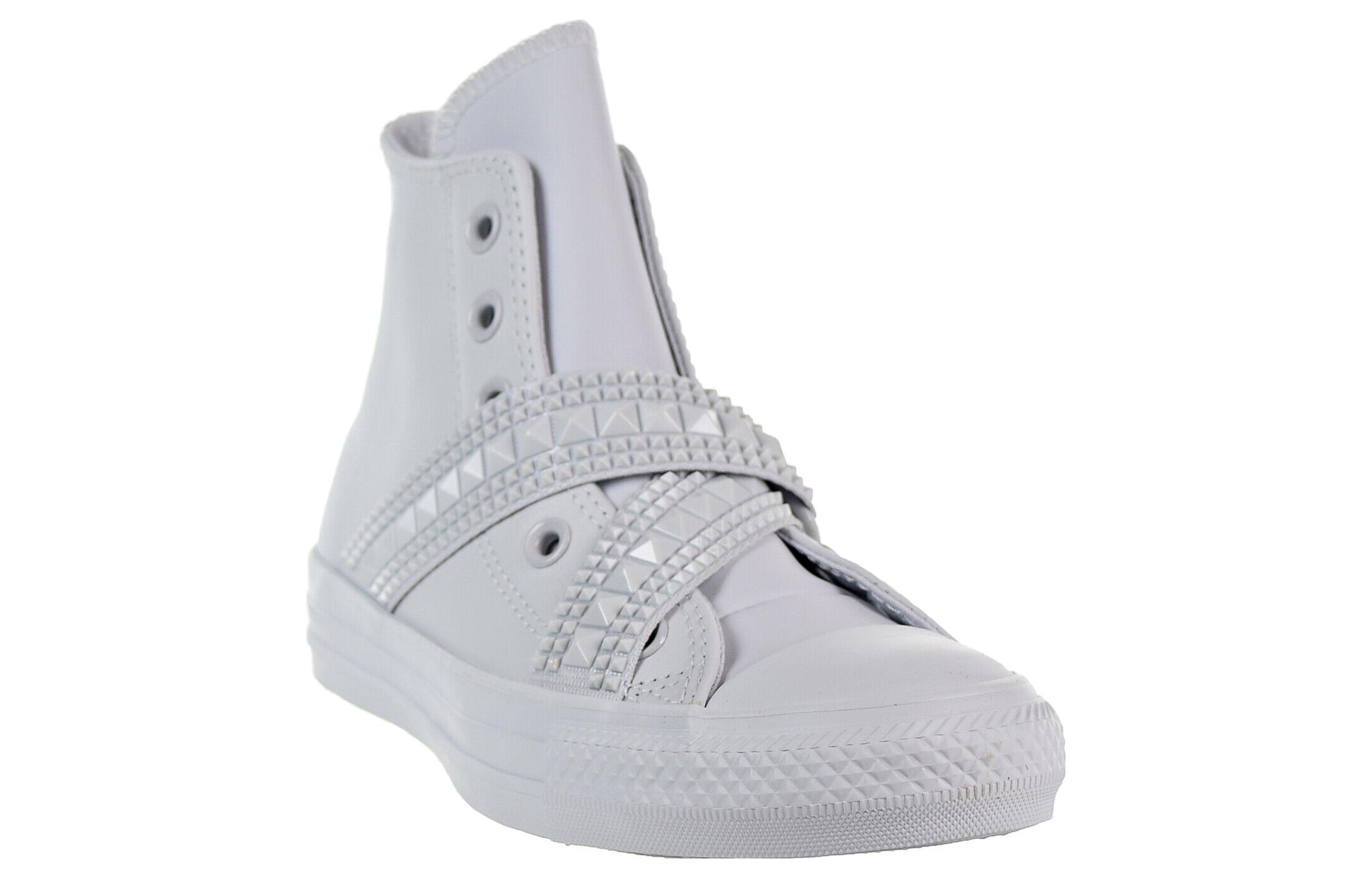 Lookbook (W) 컨버스 척테일러 펑크 스트랩 하이탑 '플래티넘' 562431C