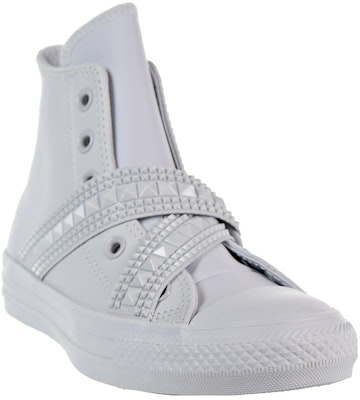 (Women) Converse Chuck Taylor All Star Punk Strap High Top 'Pure Platinum' 562431C Lookbook (Women) Converse Chuck Taylor All Star Punk Strap High Top 'Pure Platinum' 562431C