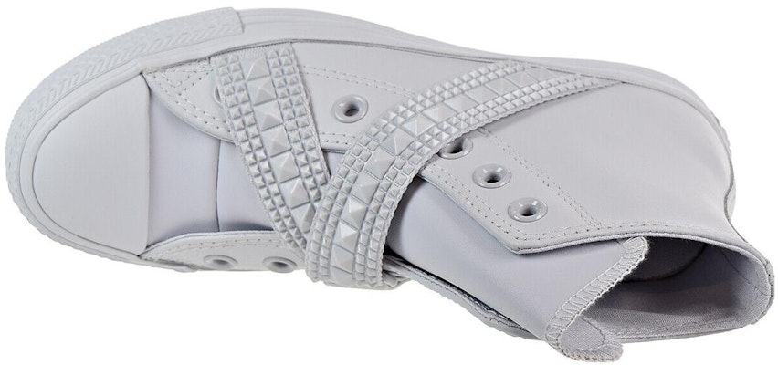 (Women) Converse Chuck Taylor All Star Punk Strap High Top 'Pure Platinum' 562431C Shop (Women) Converse Chuck Taylor All Star Punk Strap High Top 'Pure Platinum' 562431C