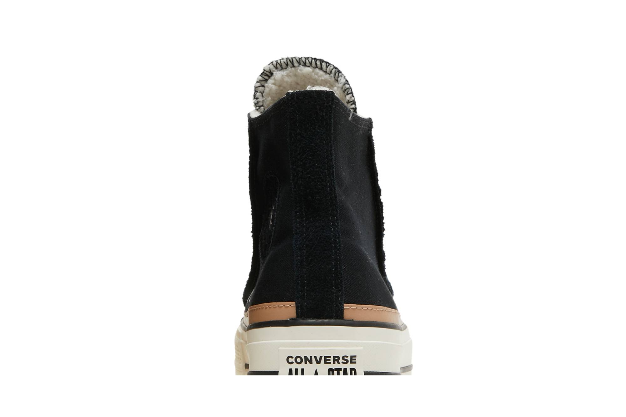 Sizing (W) Converse Chuck Taylor All Star Plataforma Alta 'Negro Champagne Tan' 573191C