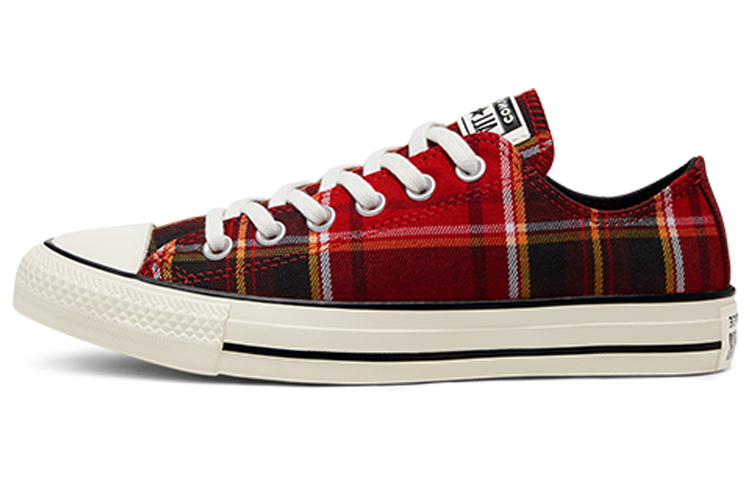 Buy (W) Converse Chuck Taylor All Star Merah Kotak-kotak Sneakers 'Merah Hitam' 568926C