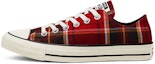 Buy (W) 컨버스 척테일러 레드 블랙 플레이드 스니커즈 568926C