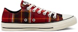 Order (W) 컨버스 척테일러 레드 블랙 플레이드 스니커즈 568926C