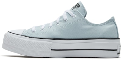 (Women) Converse Taylor All Star Lift Renew Canvas Thick Sole Light Blue Sneakers 'Blue White' 566230C (Women) Converse Taylor All Star Lift Renew Canvas Thick Sole Light Blue Sneakers 'Blue White' 566230C