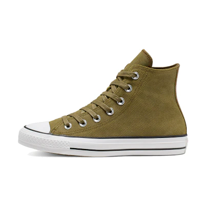 (W) Converse Chuck Taylor All Star Retrograde High Top Corduroy Army Green