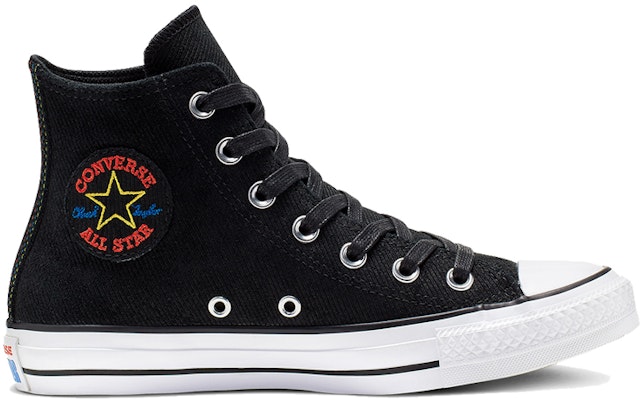 (Women) Converse Chuck Taylor All Star Retrograde High Top Corduroy Black 'White' 564961C Order (Women) Converse Chuck Taylor All Star Retrograde High Top Corduroy Black 'White' 564961C