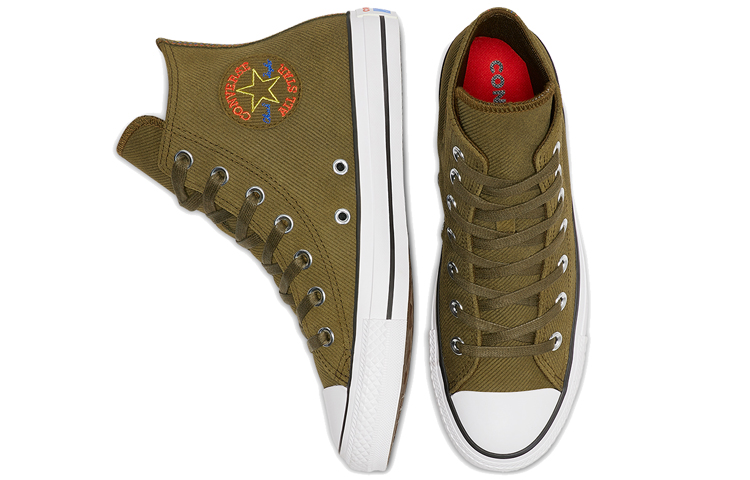 (W) Converse Chuck Taylor All Star Retrograde High Top Corduroy Army Green 圖 4
