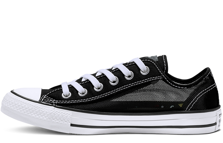 Buy (W) 匡威查克泰勒全明星透视低帮黑色鞋 564627C