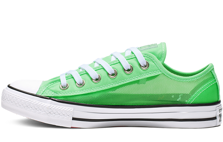 Buy (W) 컨버스 척테일러 시스루 로우 그린 564628C