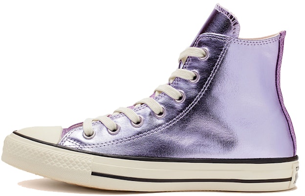 匡威【Converse】Chuck Taylor All Star 閃亮金屬高筒 藍紫色 女款 Buy 匡威【Converse】Chuck Taylor All Star 閃亮金屬高筒 藍紫色 女款