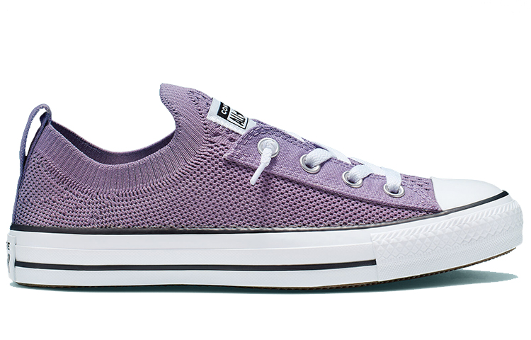 (W) Converse Chuck Taylor All Star Shoreline Knit Slip Low Top Purple 圖 2