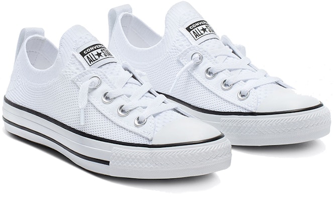 (W) 컨버스 척 테일러 올스타 쇼어라인 니트 슬립온 '화이트 블랙' 565490F Lookbook (W) 컨버스 척 테일러 올스타 쇼어라인 니트 슬립온 '화이트 블랙' 565490F