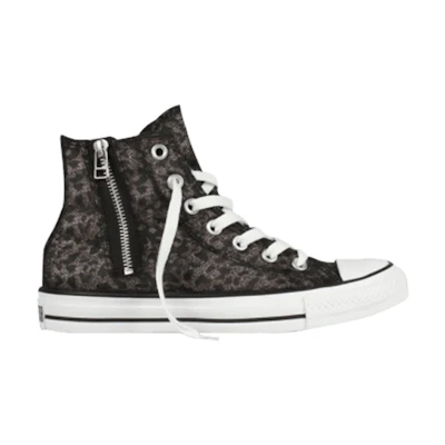 (W) Converse Chuck Taylor All Star Side Zip Hi Top 'Leopard'