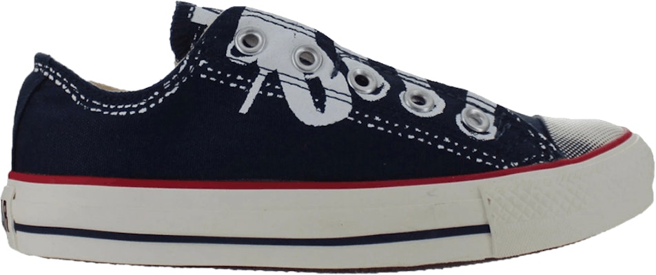 (W) Converse Chuck Taylor All Star Slip Ox ''Blauw Rood Wit'' 114156F Buy (W) Converse Chuck Taylor All Star Slip Ox ''Blauw Rood Wit'' 114156F
