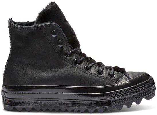 (W) Converse Chuck Taylor All Star Street Warmer Ripple High Top Tebal 'Hitam' 562422C Order (W) Converse Chuck Taylor All Star Street Warmer Ripple High Top Tebal 'Hitam' 562422C