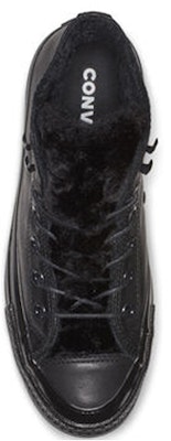 (W) Converse Chuck Taylor All Star Street Warmer Ripple High Top Tebal 'Hitam' 562422C Shop (W) Converse Chuck Taylor All Star Street Warmer Ripple High Top Tebal 'Hitam' 562422C